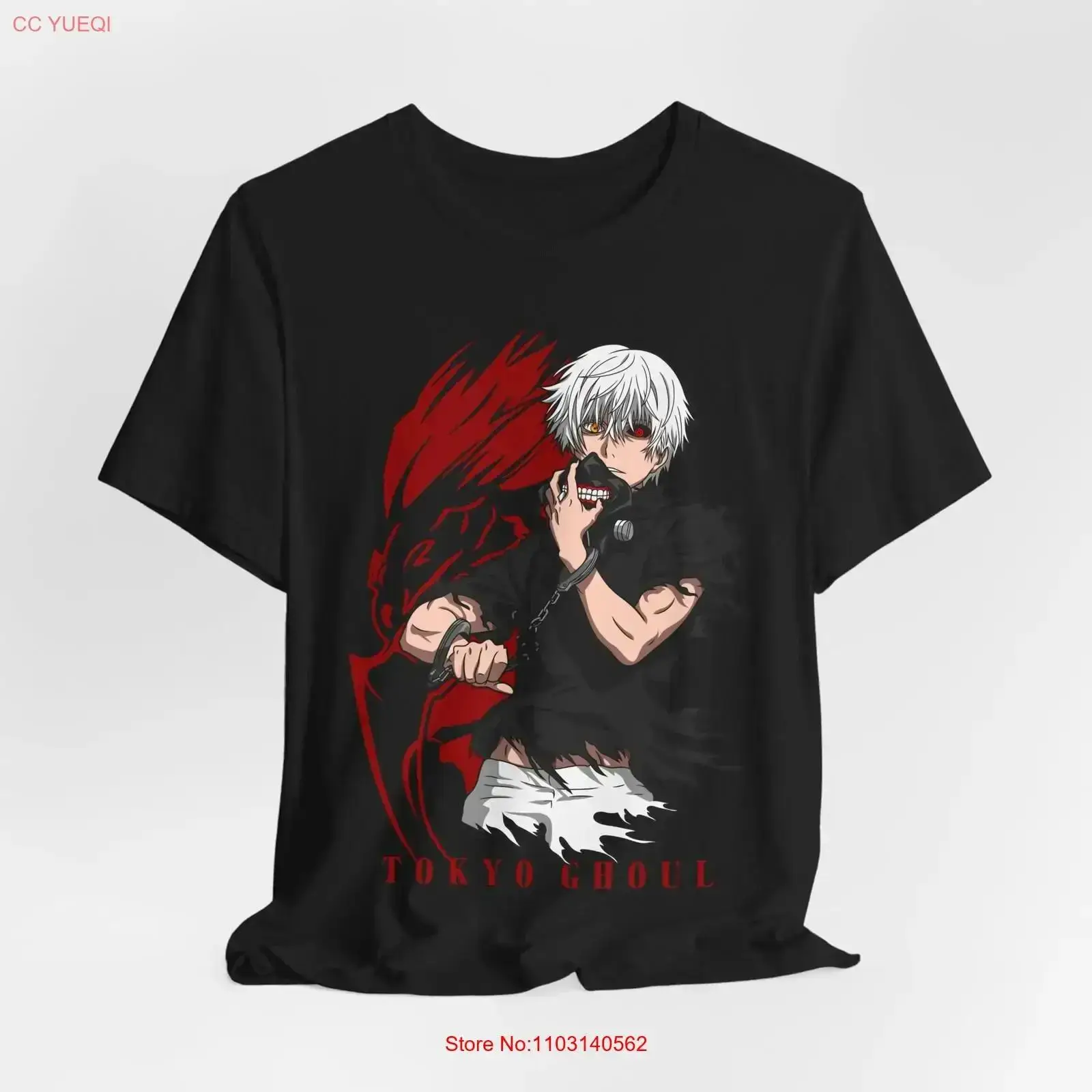 Anime Merchandise T Shirt - เสื้อยืดอนิเมะโตเกียวกูล สินค้าสำหรับแฟนคลับ สไตล์วินเทจ ลุคเท่ห์ ใส่สบาย เสื้อผ้าดีไซเนอร์