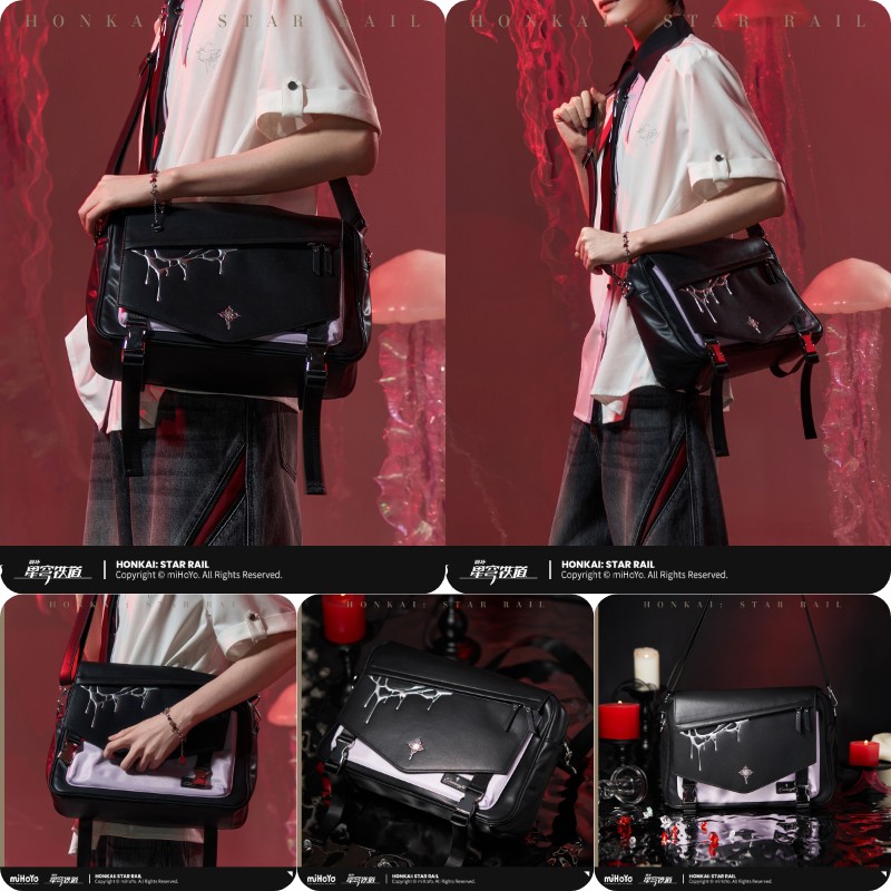 Anime Tote Bag - miHoYo Honkai: Star Rail กระเป๋าสะพายไหล่แฟชั่นคอสเพลย์ลายธีมวันที่ 7