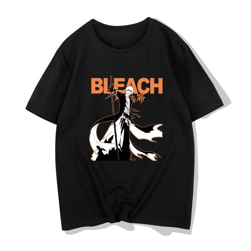 เสื้อยืด BLEACH คุโรซากิ อิจิโ - Anime Merchandise T Shirt บทวิจารณ์และราคา