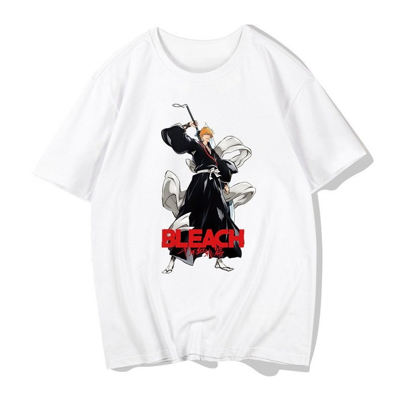 เสื้อยืด BLEACH คุโรซากิ อิจิโ - Anime Merchandise T Shirt บทวิจารณ์และราคา