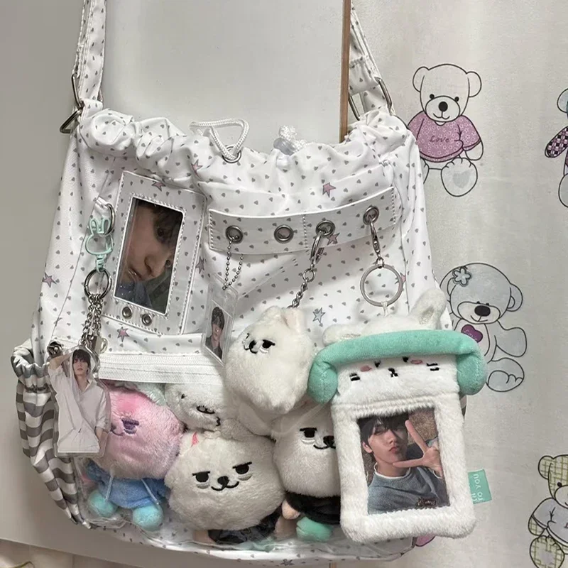 กระเป๋าเป้สะพายหลังลายจุด กระเ - Anime Tote Bag บทวิจารณ์และราคา