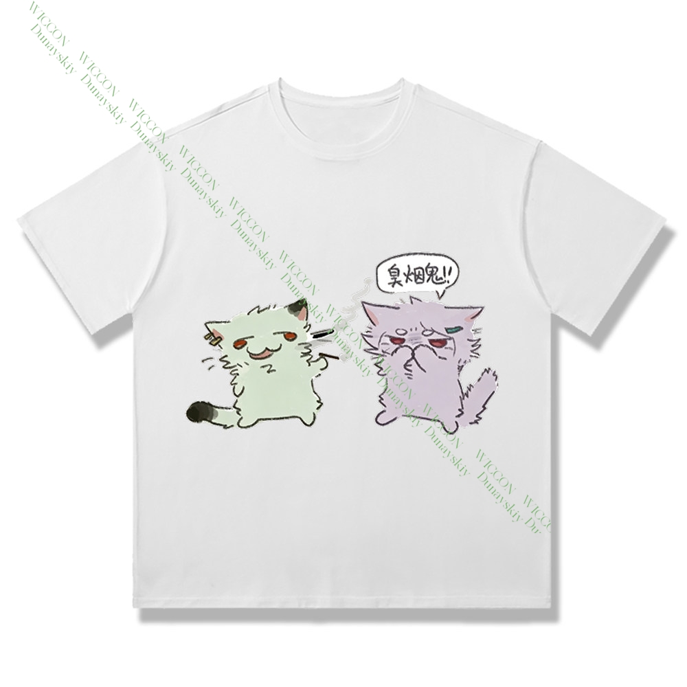 เสื้อยืดแขนสั้นลายพิมพ์น่ารัก  - Anime Merchandise T Shirt บทวิจารณ์และราคา
