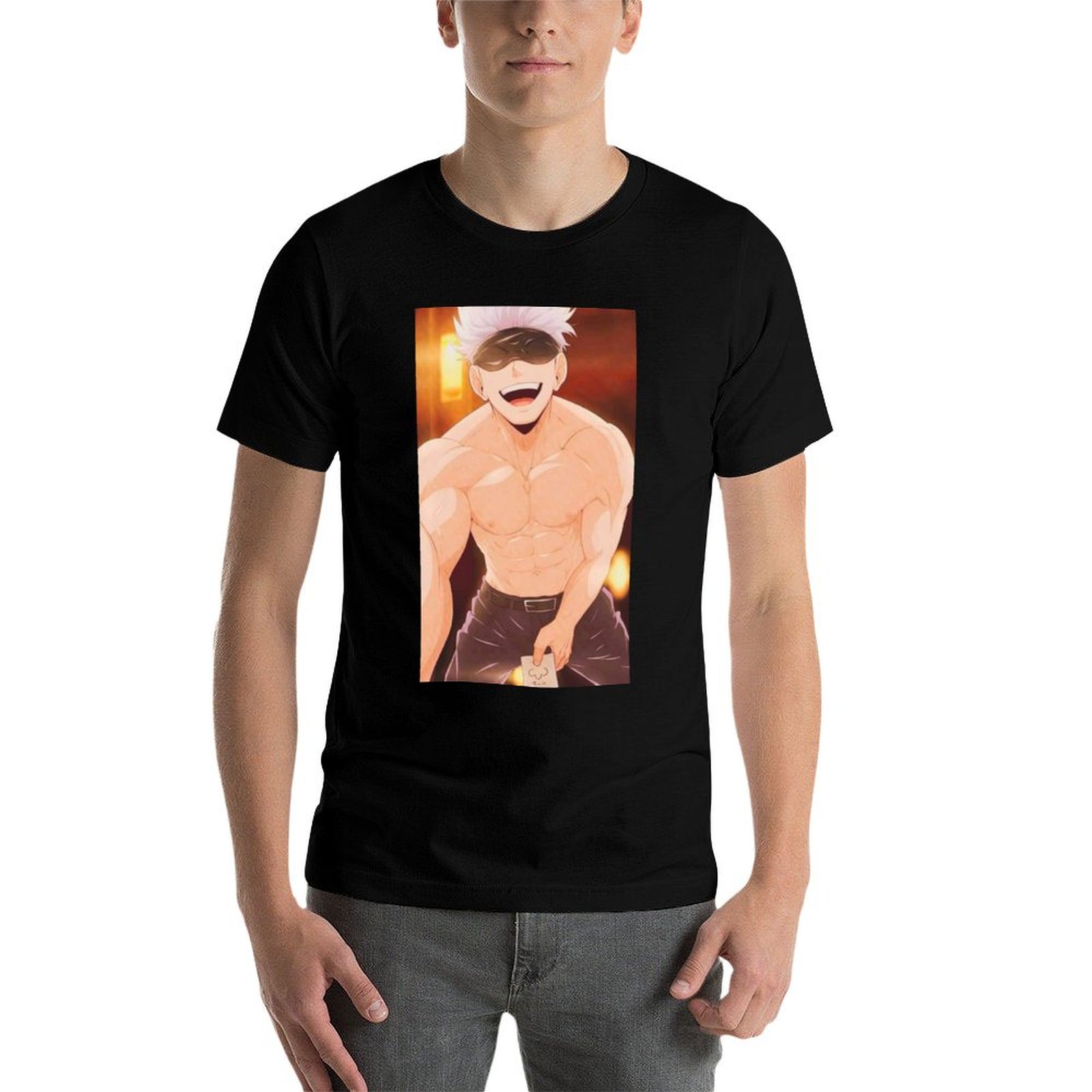 โกโจ ซาโตรุ สินค้าของที่ระลึก  - Anime Merchandise T Shirt บทวิจารณ์และราคา