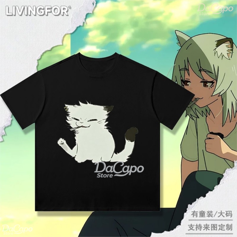 เสื้อยืดแขนสั้นลายการ์ตูนน่ารั - Anime Merchandise T Shirt บทวิจารณ์และราคา