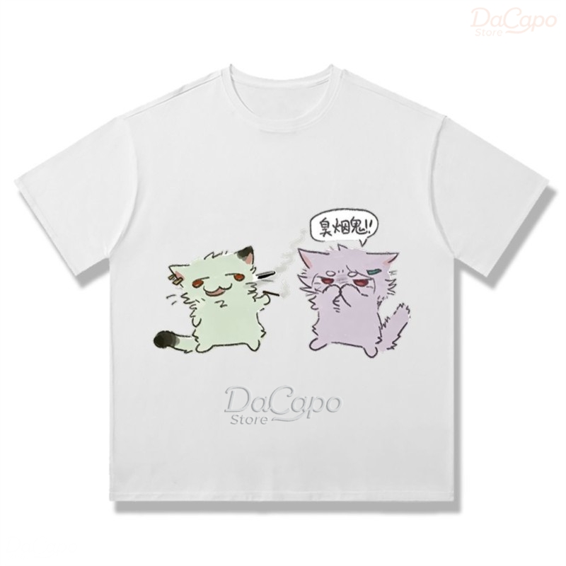 เสื้อยืดแขนสั้นลายการ์ตูนน่ารั - Anime Merchandise T Shirt บทวิจารณ์และราคา