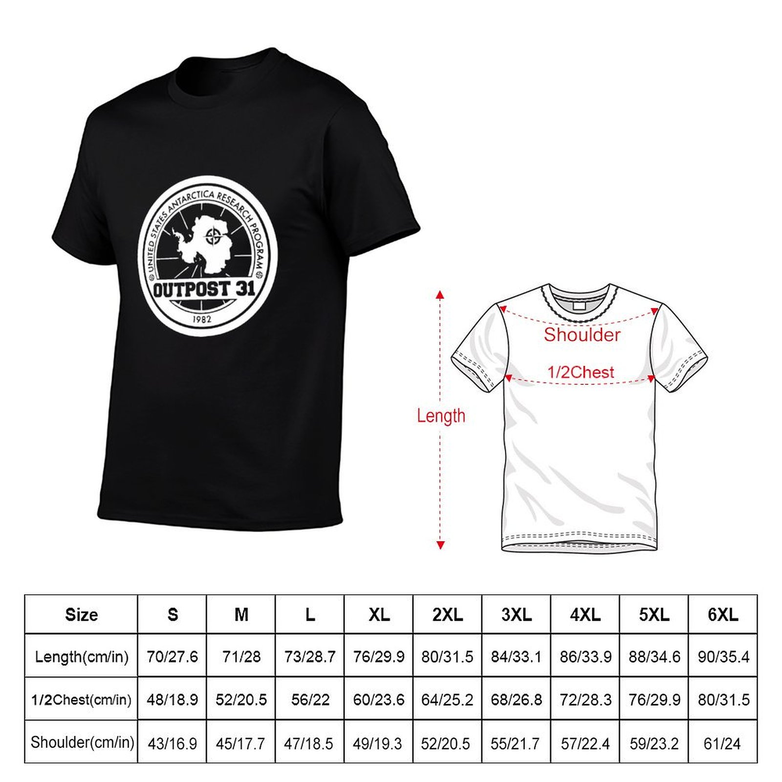 เอาท์พอสต์ 31 โลโก้ เสื้อยืดลา - Anime Merchandise T Shirt บทวิจารณ์และราคา