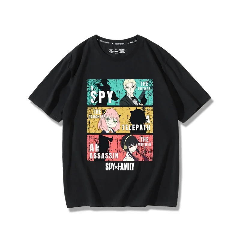 เสื้อยืดคอสเพลย์ธีมสายลับและคร - Anime Merchandise T Shirt บทวิจารณ์และราคา